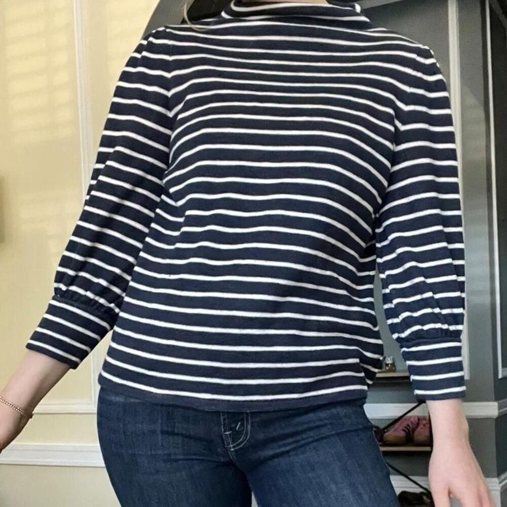 Madewell Women's Navy and Blue Jumper